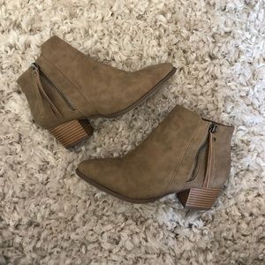 Taupe Booties